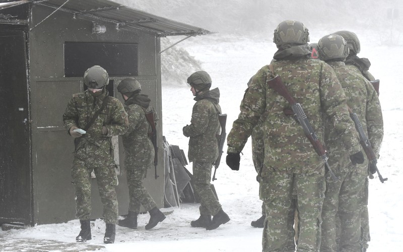 Blokový výcvik kadetov 2. ročníka Kamenica nad Cirochou 11. 02. 2026