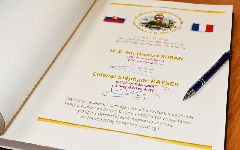 Francúzska delegácia na pôde AOS, 17.02.2026