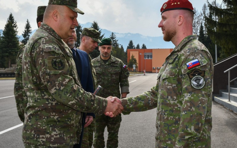 Slávnostný nástup pri príležitosti odovzdania bordových baretiek, 16.03.2026