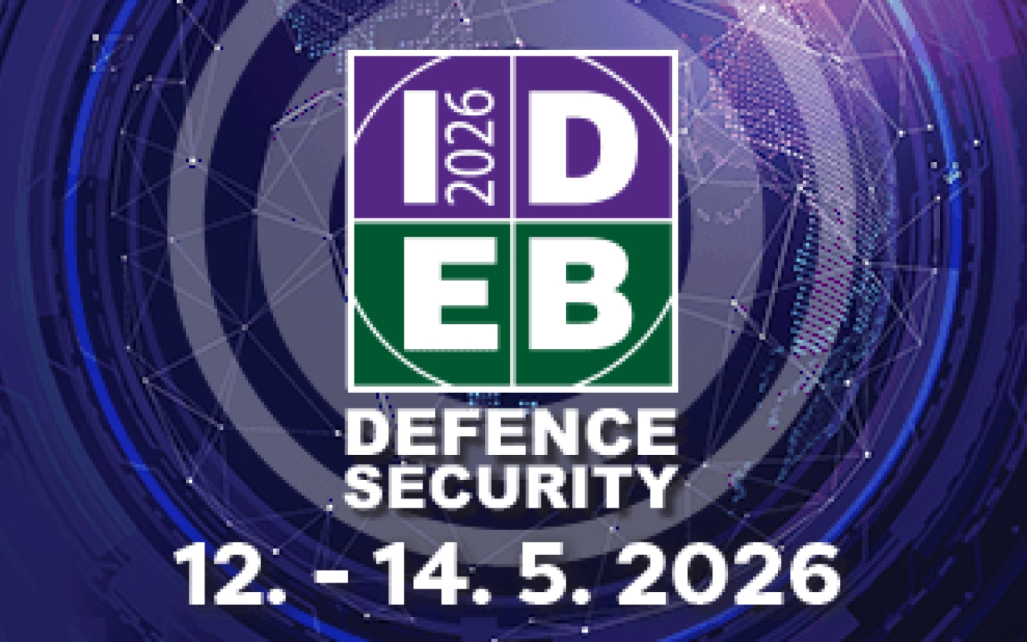 Medzinárodný veľtrh IDEB Defence & Security 2026, 12. - 14. 05. 2026