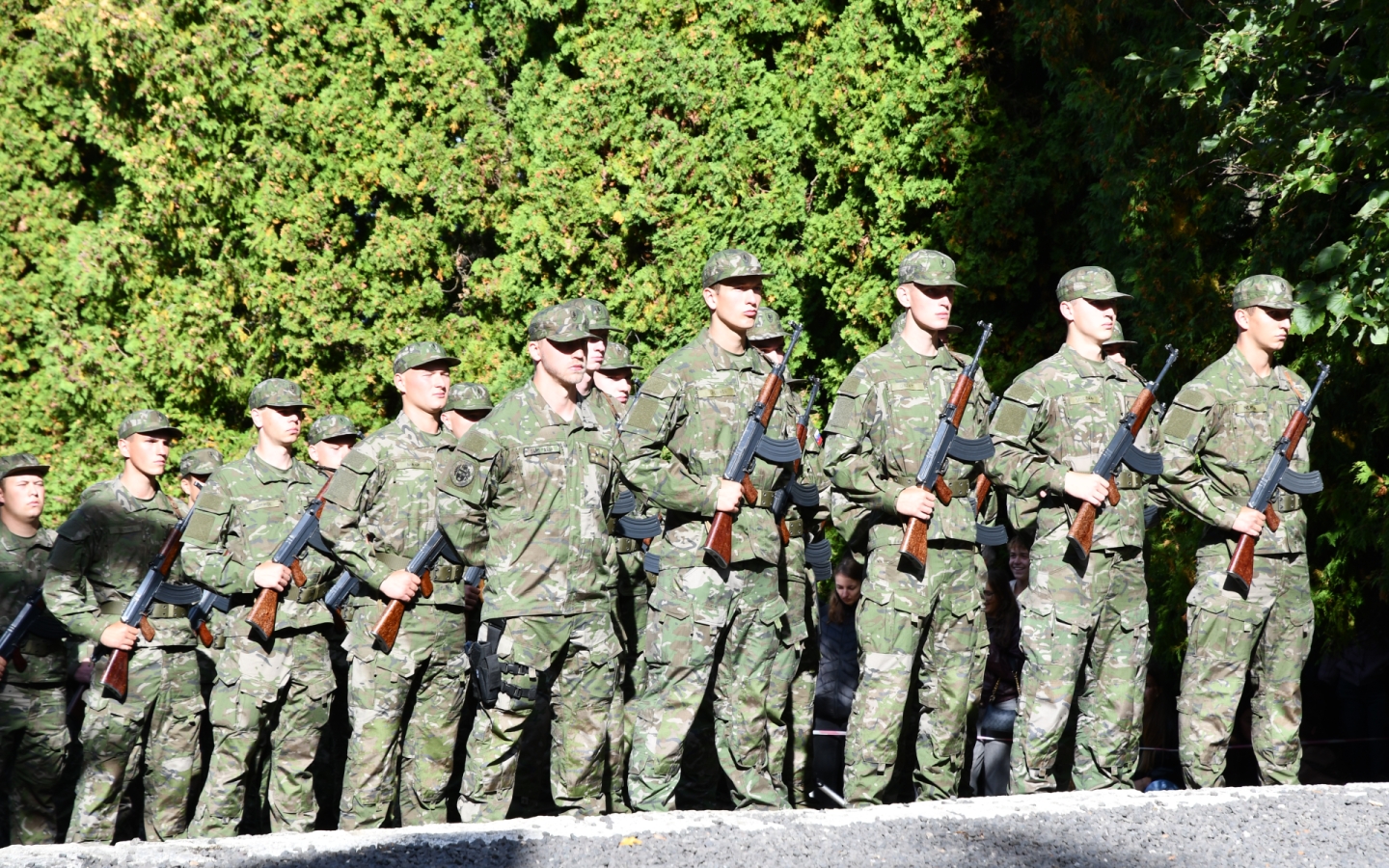 Vojenská prísaha kadetov 1. ročníka- Háj, 18. 09. 2026