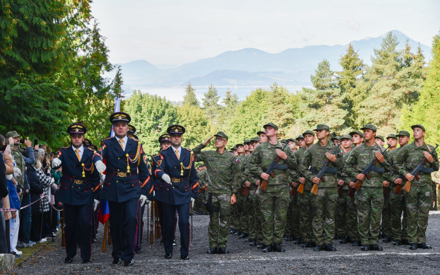 Vojenská prísaha kadetov 1. ročníka- Háj, 18. 09. 2026