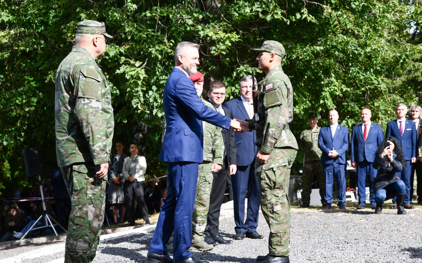 Vojenská prísaha kadetov 1. ročníka- Háj, 18. 09. 2026