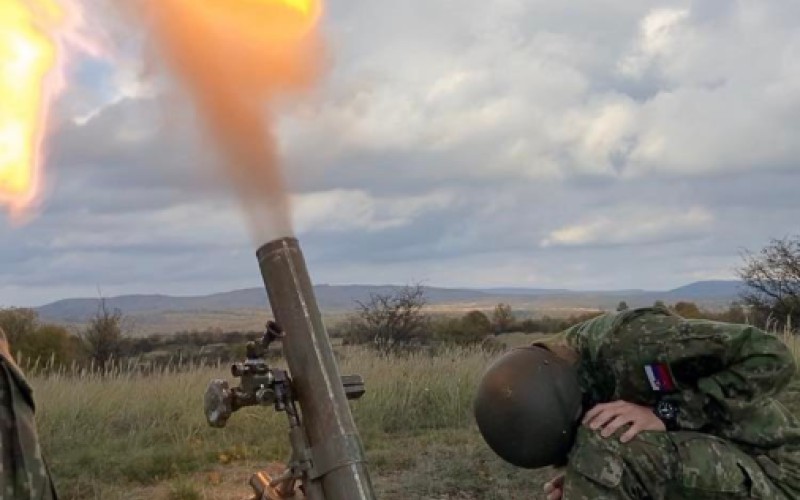 Special training of cadets for artillery expertise, November 3rd 2022