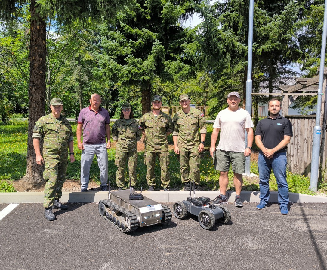 Stretnutie so spoločnosťou Mraz Robotic na Katedre strojárstva AOS
