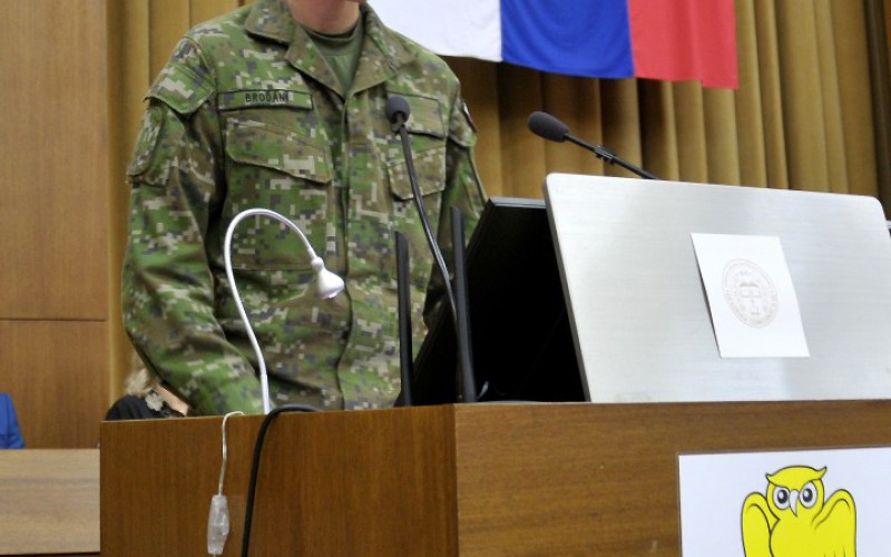 Imatrikulácia študentov otvorila nový akademický rok na Akadémii ozbrojených síl