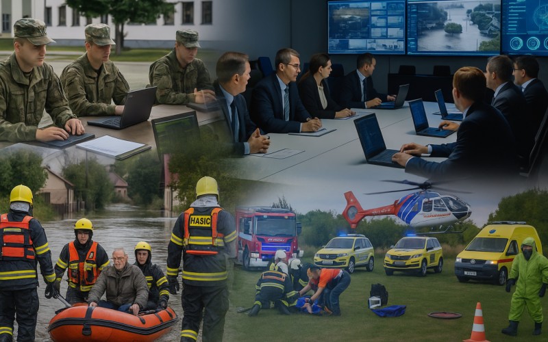 Kadetov AOS preverilo komplexné krízové cvičenie v simulovaných podmienkach