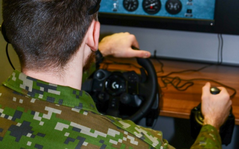 Blokový výcvik kadetov v prostredí virtuálneho simulátora