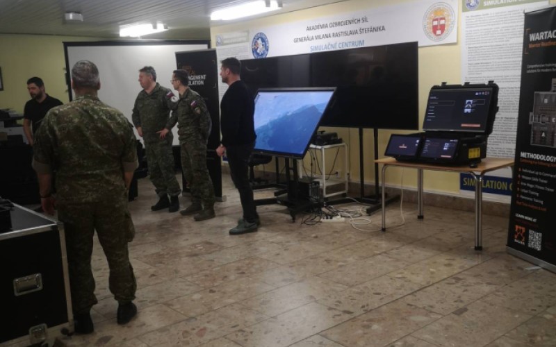Odborná ukážka taktického simulačného systému
