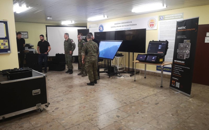 Odborná ukážka taktického simulačného systému