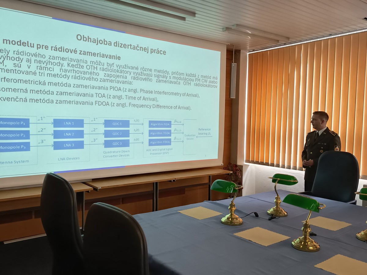 OBHAJOBA DOKTORANDSKEJ PRÁCE NA KATEDRE ELEKTRONIKY