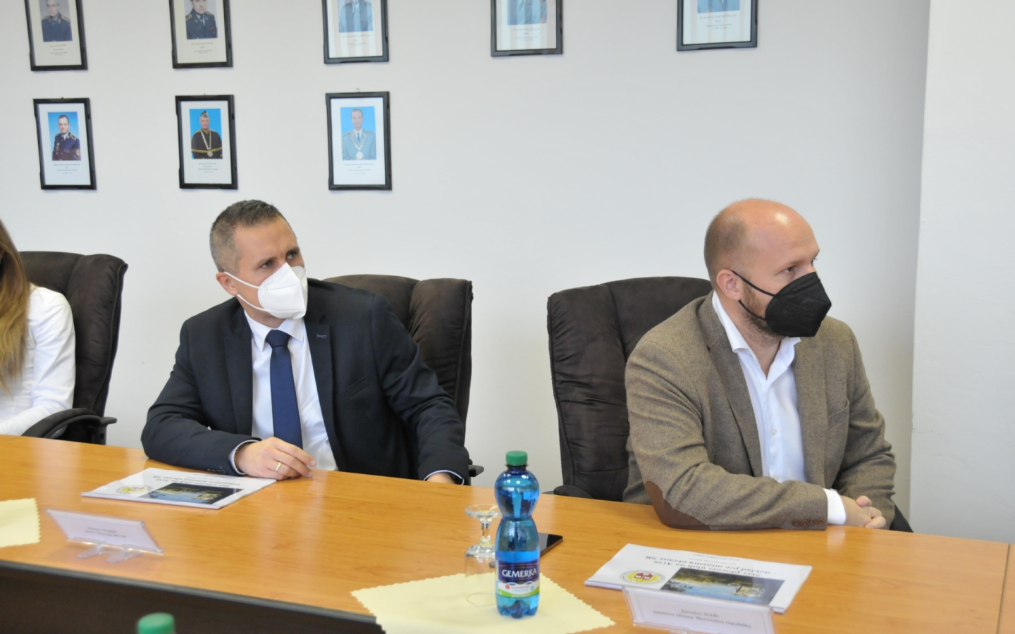 Návšteva MO SR v AOS, 09. 12. 2021