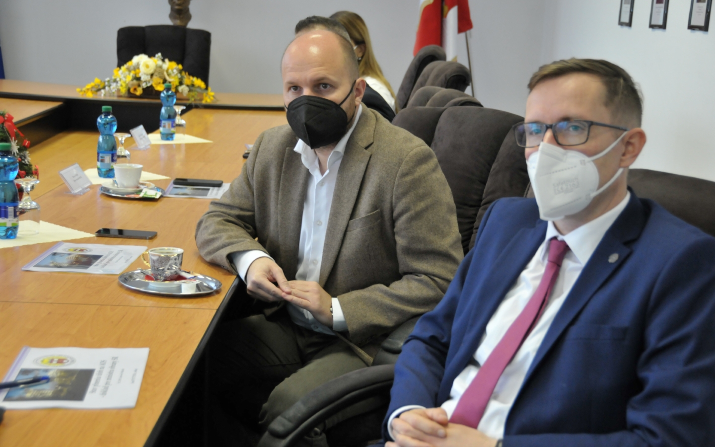 Návšteva MO SR v AOS, 09. 12. 2021