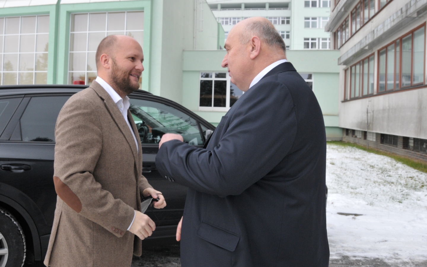 Návšteva MO SR v AOS, 09. 12. 2021