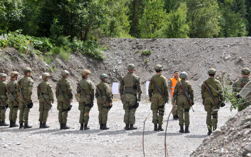 Poľný výcvik v športovo-streleckom areáli Jasná, 23. 07. 2025
