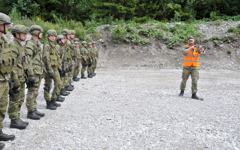 Poľný výcvik v športovo-streleckom areáli Jasná, 23. 07. 2025