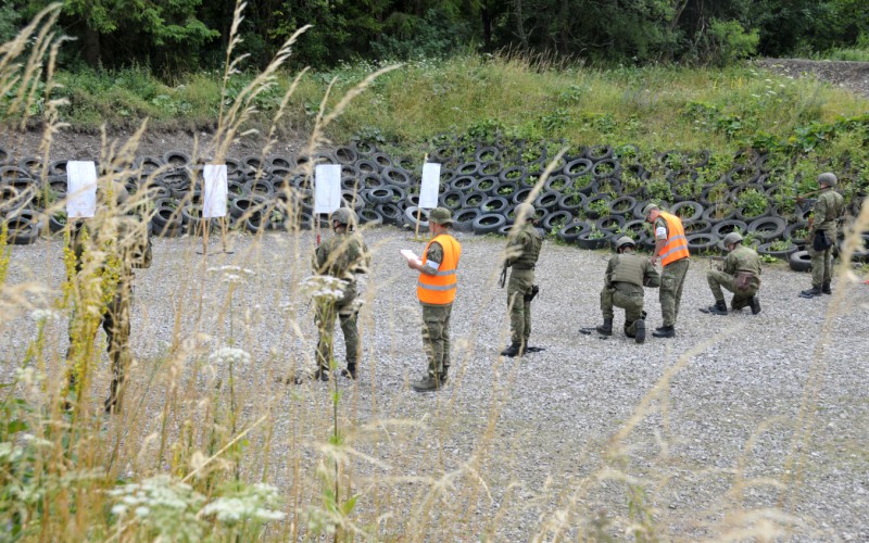 Poľný výcvik v športovo-streleckom areáli Jasná, 23. 07. 2025