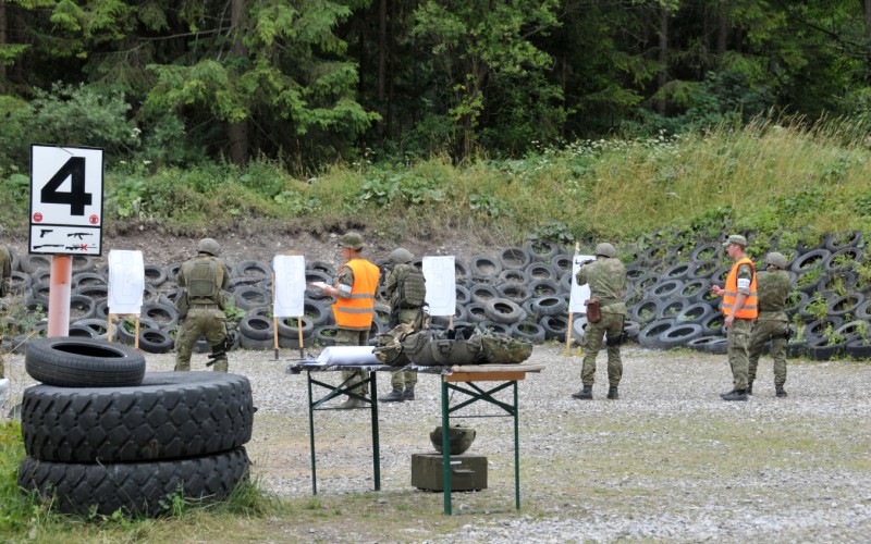 Poľný výcvik v športovo-streleckom areáli Jasná, 23. 07. 2025
