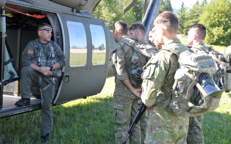 Cadet training - Liptovská Mara, July 23rd 2025