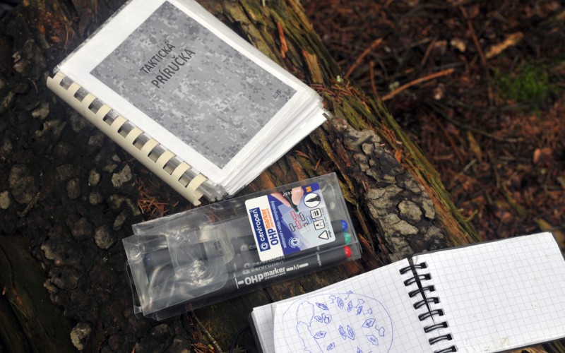 Field training for 1st year cadets, July 28th 2025