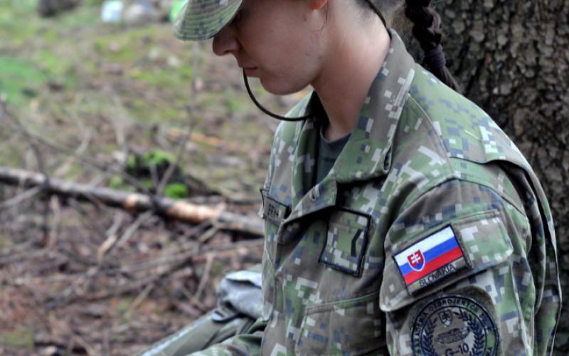 Field training for 1st year cadets, July 28th 2025