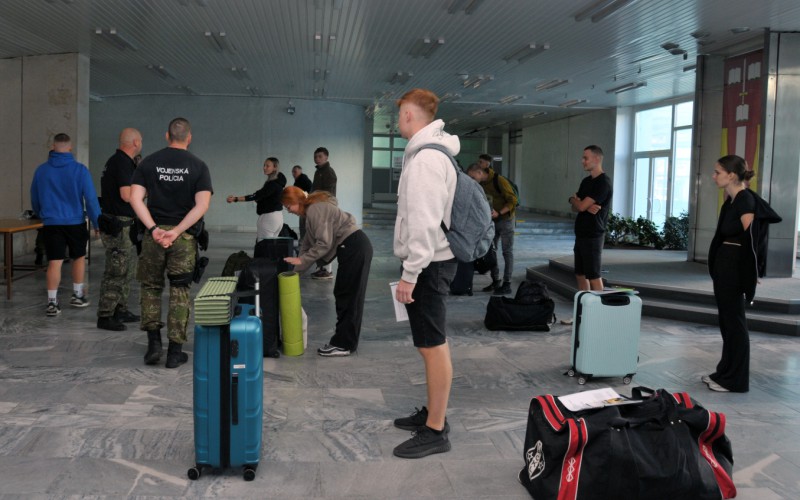 Basic training of AFA cadets, August 18th 2025