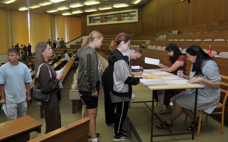 Basic training of AFA cadets, August 18th 2025