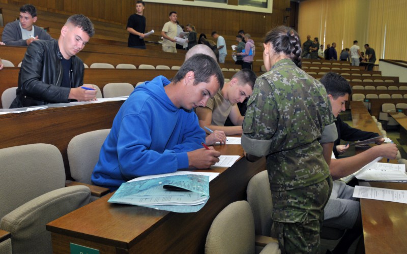 Basic training of AFA cadets, August 18th 2025