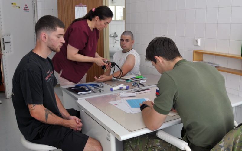 Basic training of AFA cadets, August 18th 2025