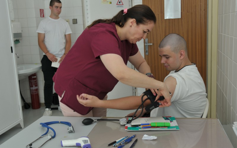 Basic training of AFA cadets, August 18th 2025