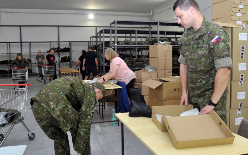 Basic training of AFA cadets, August 18th 2025