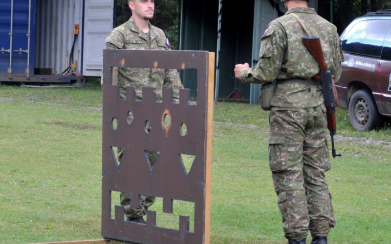 Základný vojenský výcvik - strelnica, 02. 09. 2025