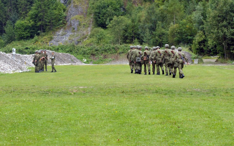 Základný vojenský výcvik - strelnica, 02. 09. 2025