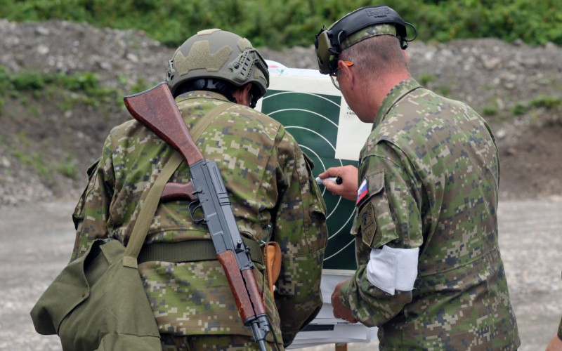 Základný vojenský výcvik - strelnica, 02. 09. 2025