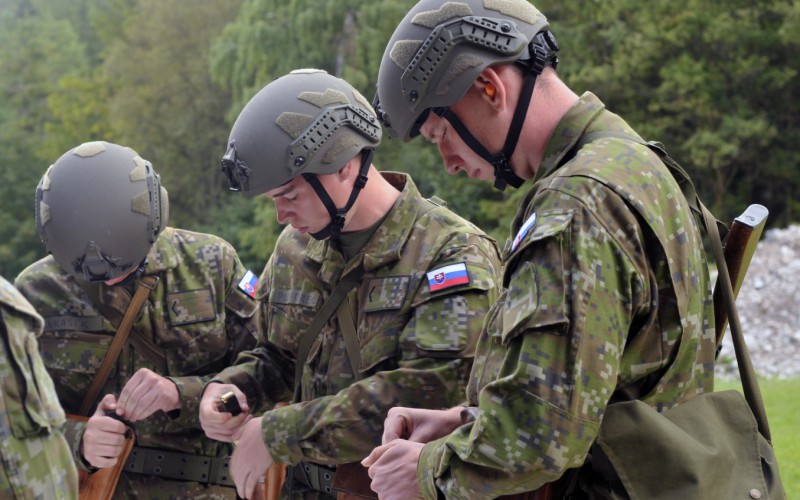 Základný vojenský výcvik - strelnica, 02. 09. 2025