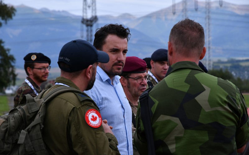 Zahraničná delegácia navštívila AOS v rámci Viedenského dokumentu OBSE, 10. 09. 2025