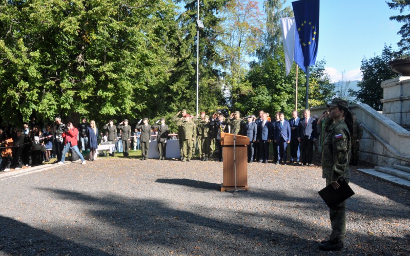 Military Oath of 1st year cadets - Háj, September 19th 2025