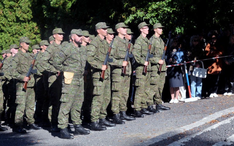 Military Oath of 1st year cadets - Háj, September 19th 2025