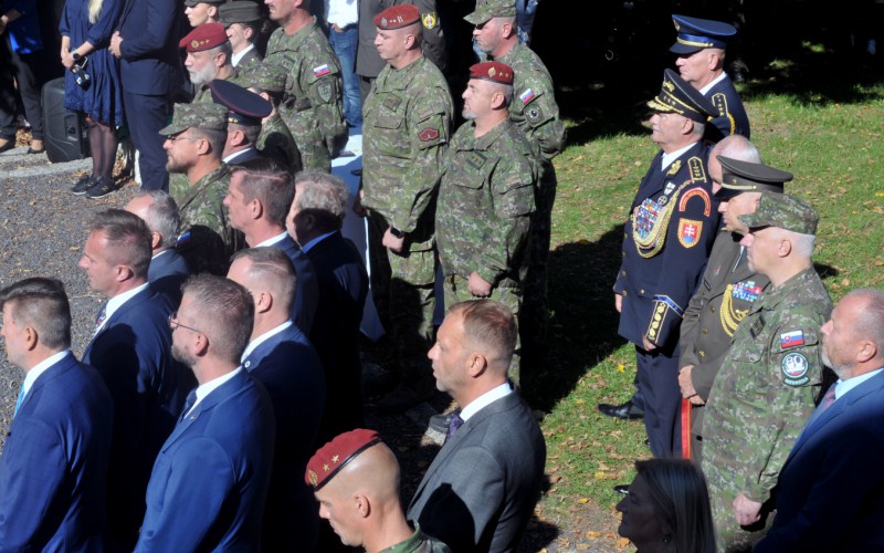Military Oath of 1st year cadets - Háj, September 19th 2025