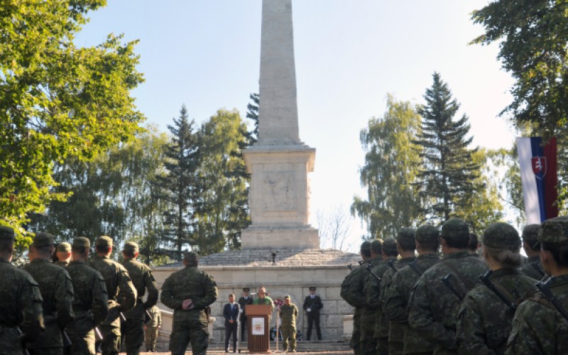 Military Oath of 1st year cadets - Háj, September 19th 2025