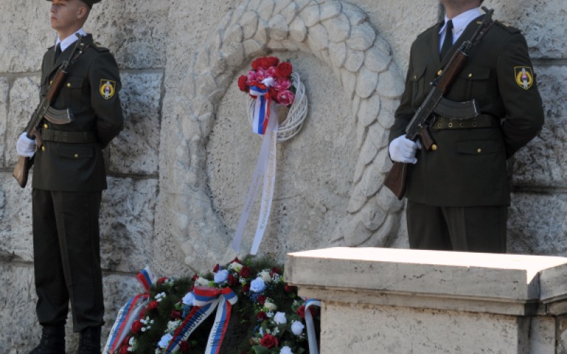 Military Oath of 1st year cadets - Háj, September 19th 2025