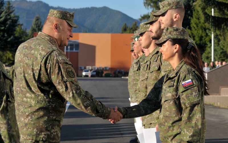 Assembly of professional soldiers and SVK AFA employees on the “Day of the Slovak Armed Forces”, September 22nd 2025
