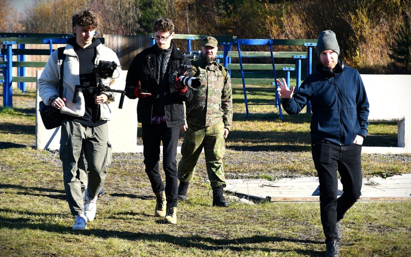 Nakrúcanie televíznej relácie Ľavou zadnou na AOS                    6. 11. 2025