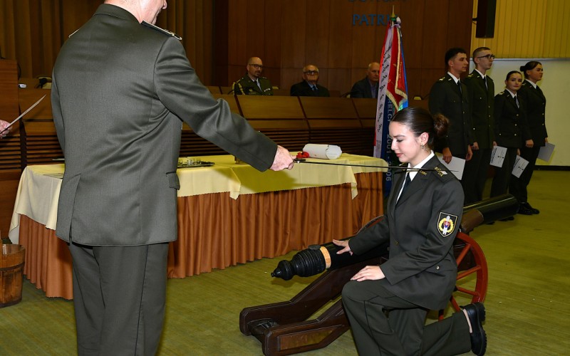 Prijímanie nových učňov do Cechu delostreleckého 4. 12. 2025