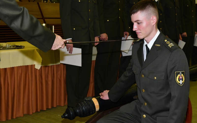 Prijímanie nových učňov do Cechu delostreleckého 4. 12. 2025