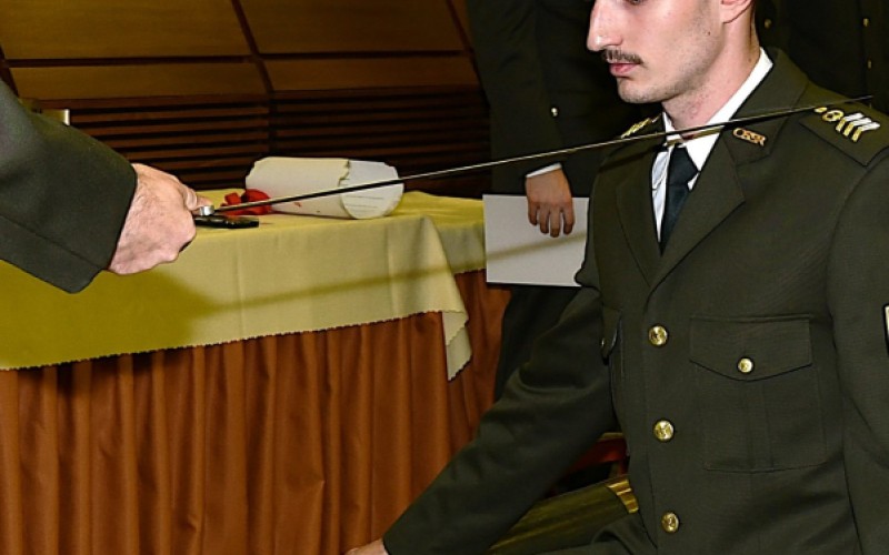 Prijímanie nových učňov do Cechu delostreleckého 4. 12. 2025