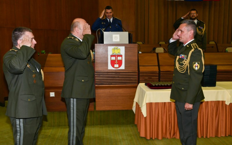 Ceremonial closing of the 23rd Advanced Command and Staff Course, December 12th 2025