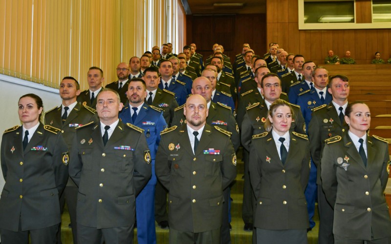 Ceremonial closing of the 23rd Advanced Command and Staff Course, December 12th 2025
