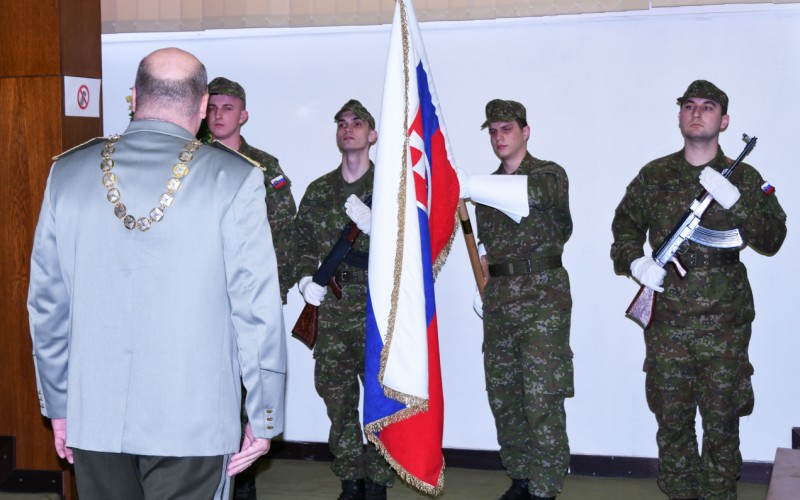 Slávnostné zhromaždenie profesionálnych vojakov a zamestnancov AOS pri príležitosti otvorenia letného semestra akademického roka 2025/2026, 03. 03. 2026