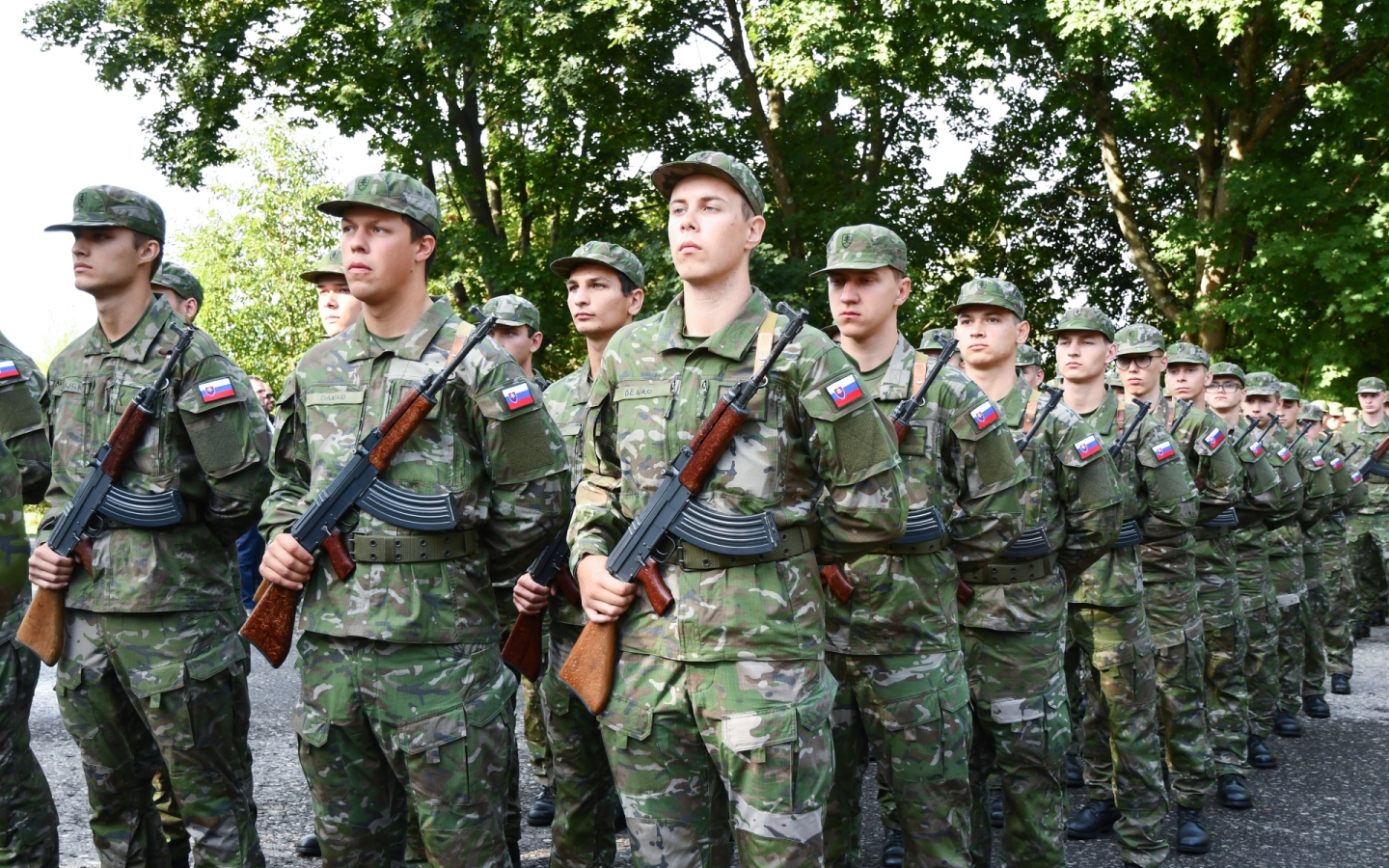 Vojenská prísaha kadetov 1. ročníka - Háj, 18. 09. 2026